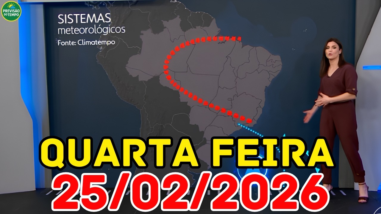 RISCO DE NOVOS DESLIZAMENTOS: Alerta máximo em Minas | Previsão do Tempo Jornal Nacional 25/02