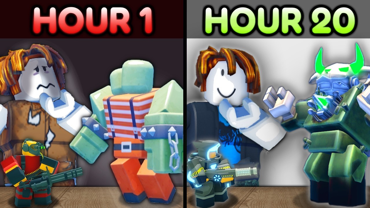 Я провёл 24 часа, побеждая ВСЕХ БОССОВ в симуляторе защиты башен Roblox