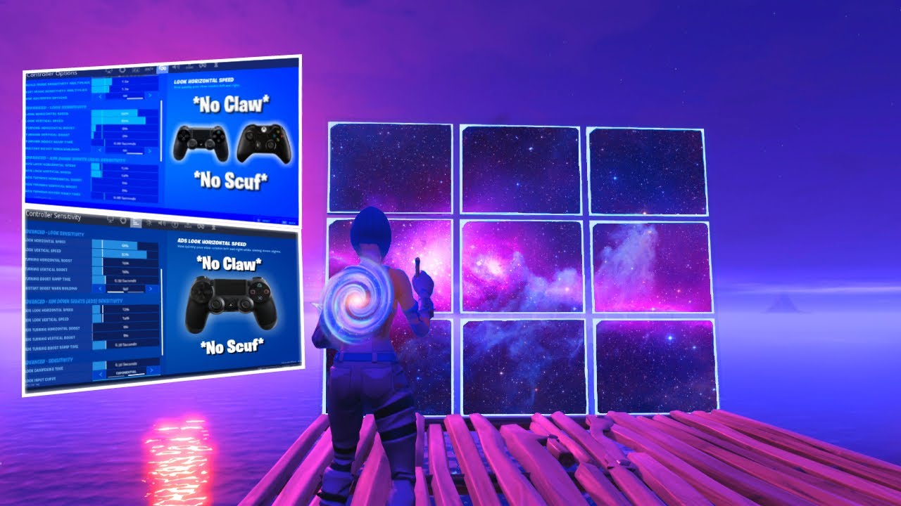 Linear Settings that made me the BEST No Claw + No Scuf Controller Player on Fortnite (Sens + Binds)