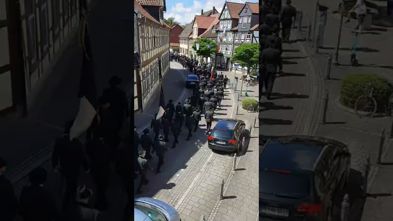 Und sie marschieren wieder...  Freischie&szlig;en Peine 2022
