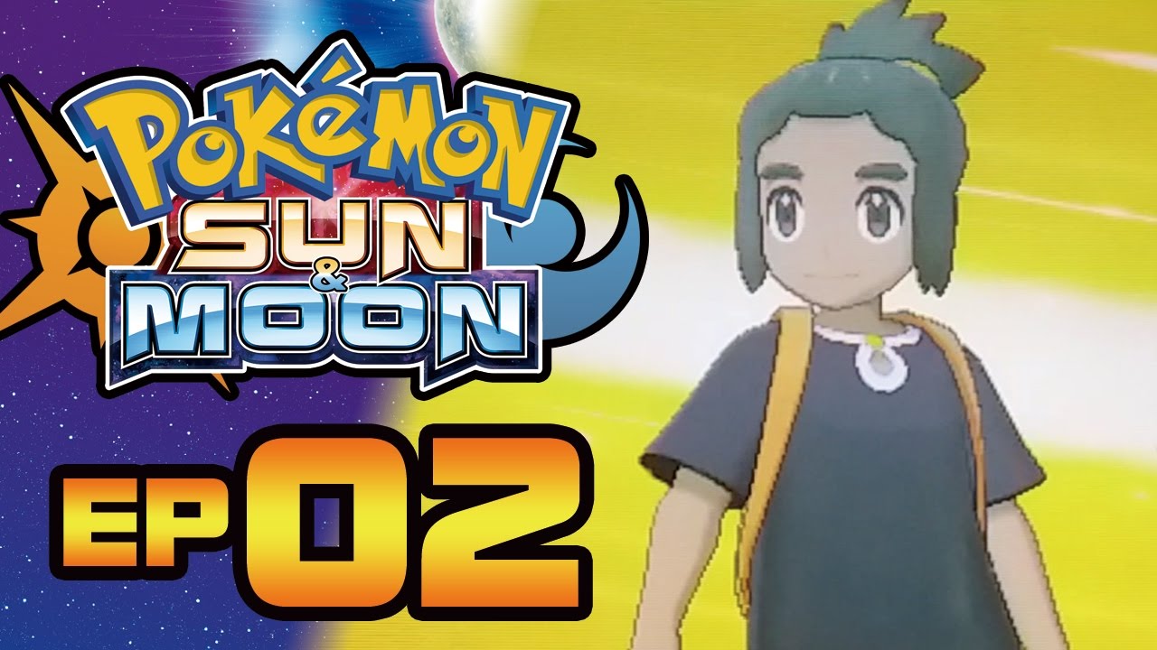 Pokemon Sun & Moon - [Part 2] Melemele Island Festival!