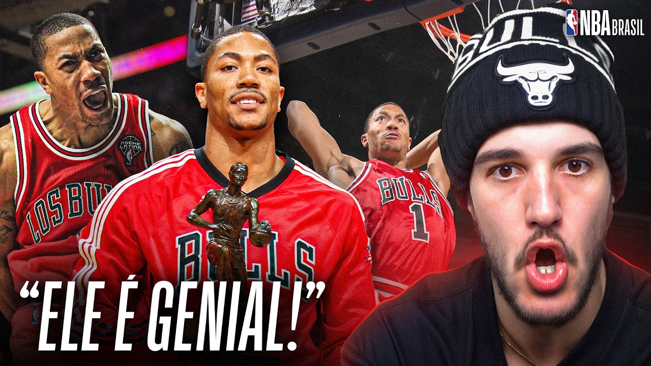 Derrick Rose tem uma CARREIRA HIST&Oacute;RICA com LANCES GENIAIS - Caio Reage
