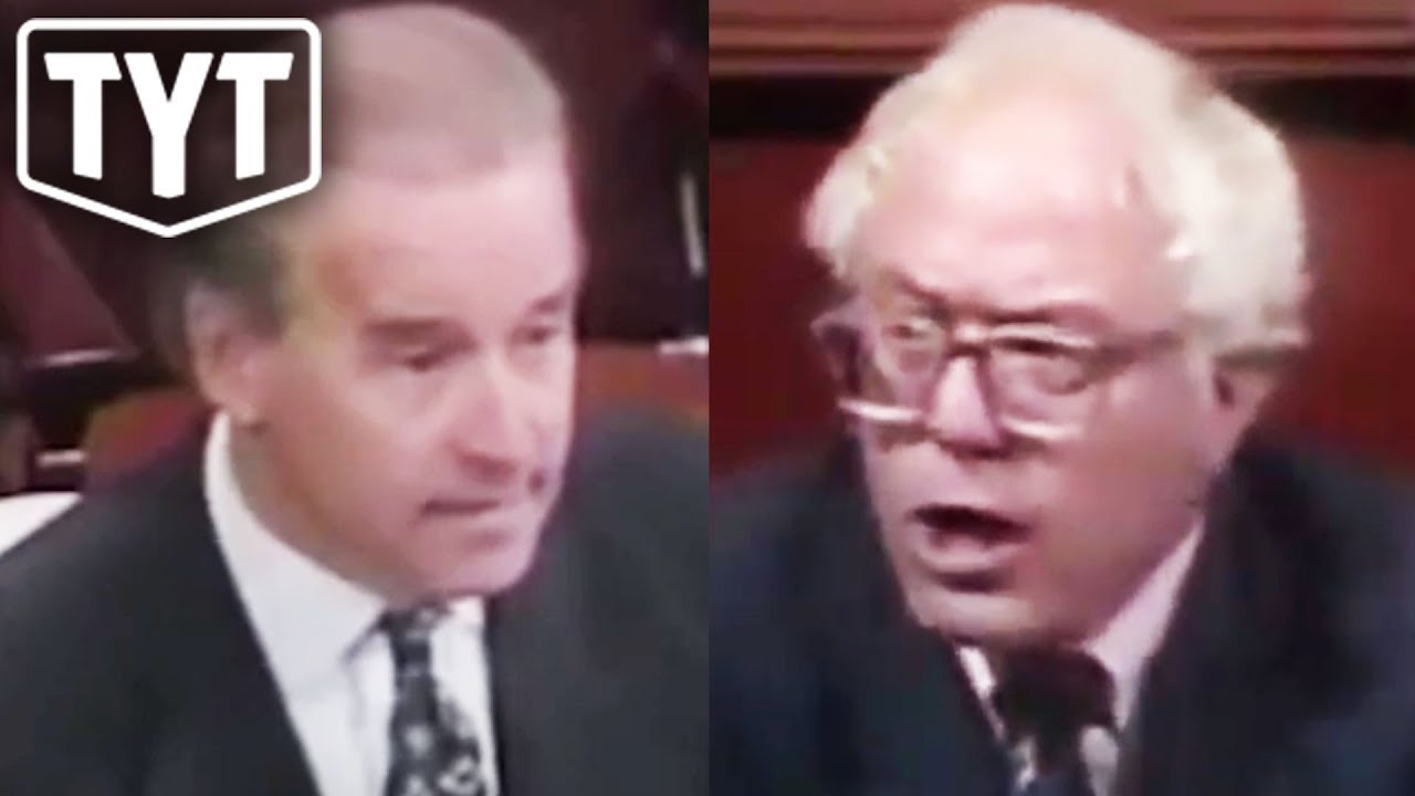 Bernie Schools Biden In The 90s