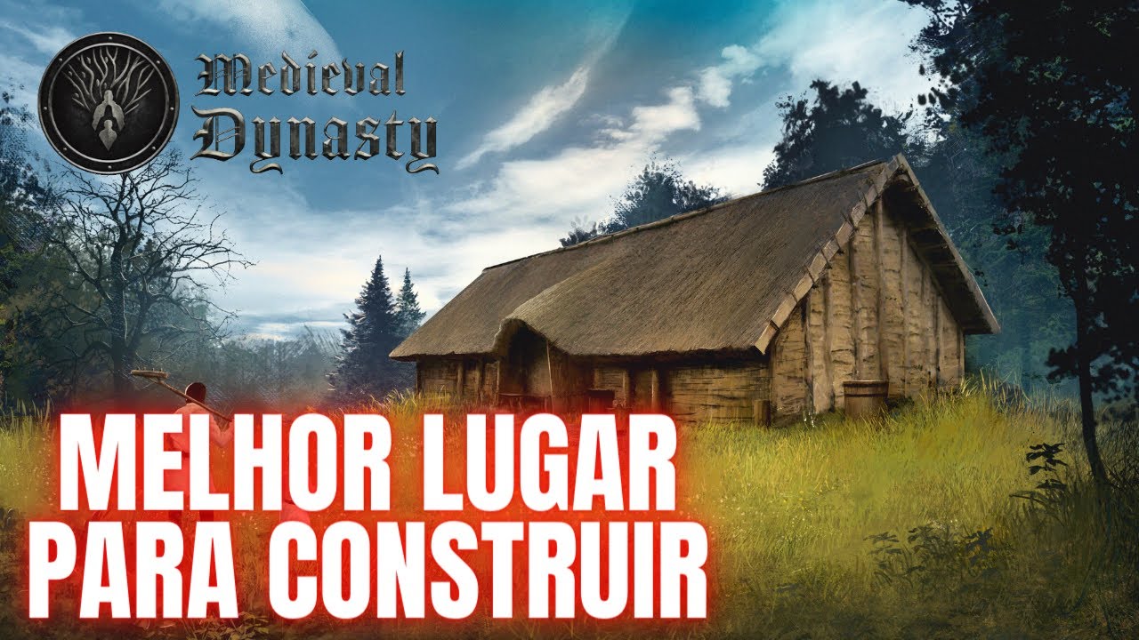 O MELHOR LUGAR para CONSTRUIR em MEDIEVAL DYNASTY!