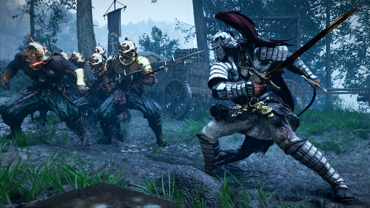 Crimson Desert - Dual Wield Samurai Warrior - Combat Gameplay - PC