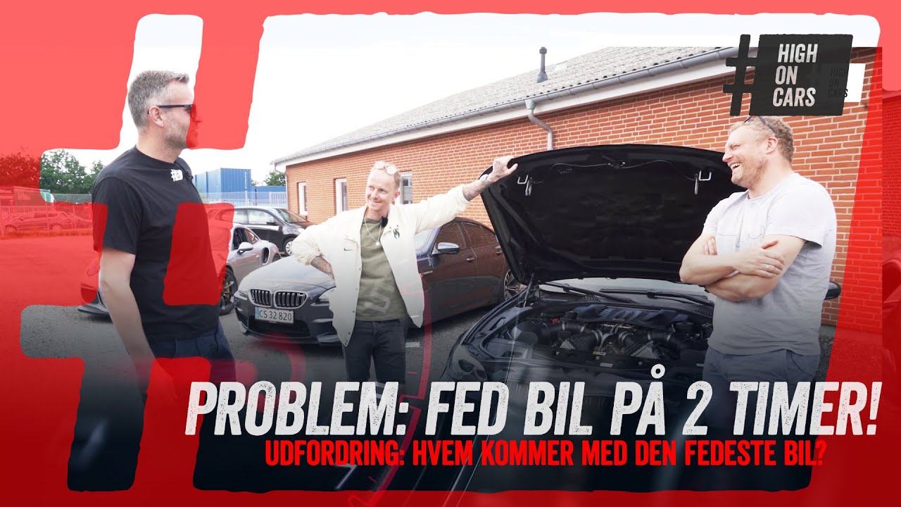 Udfordring: Fedeste bil på to timer. Her er mindst 1.500 hk i alt