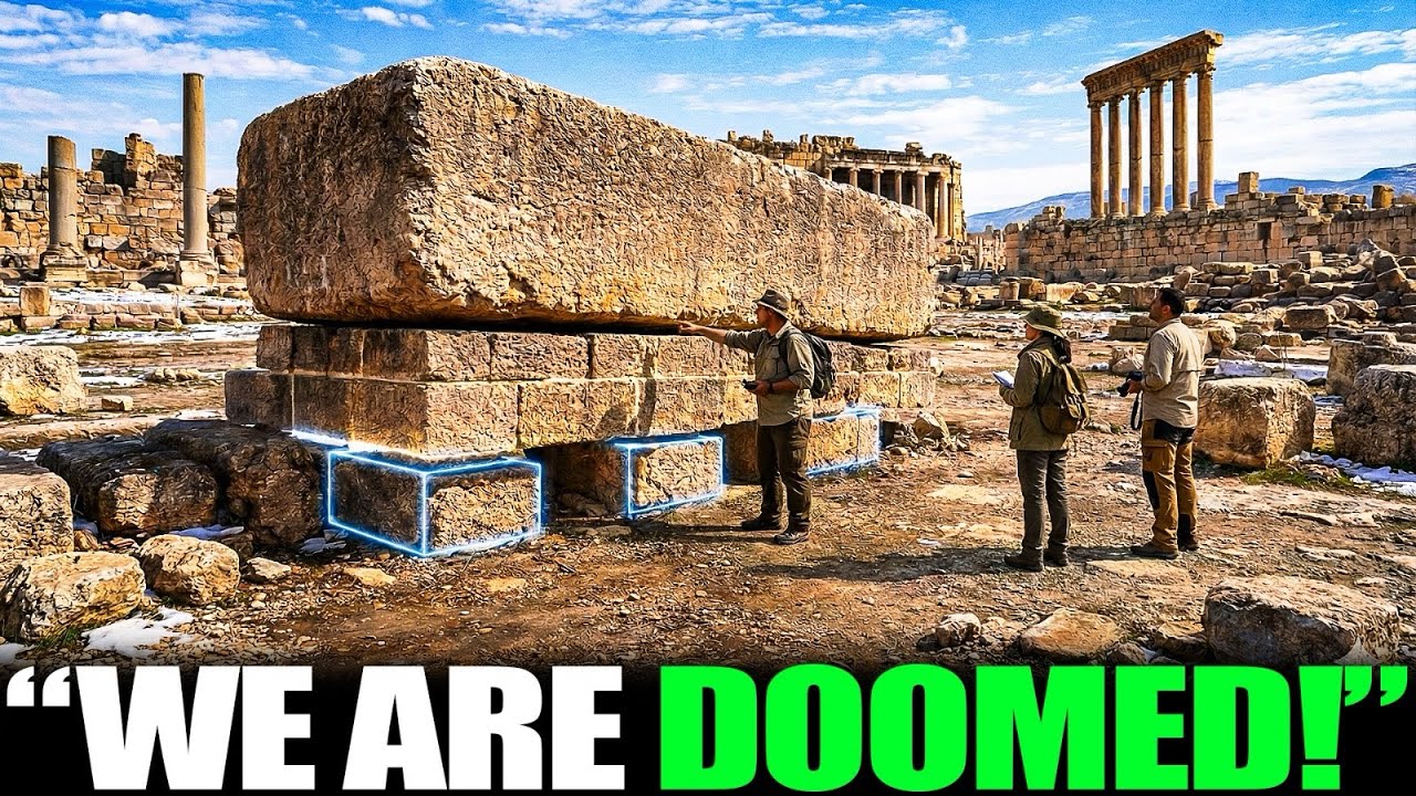 Baalbek’s Foundation Was Not Built by Romans And these HUGE Stones Defy Human Capability
