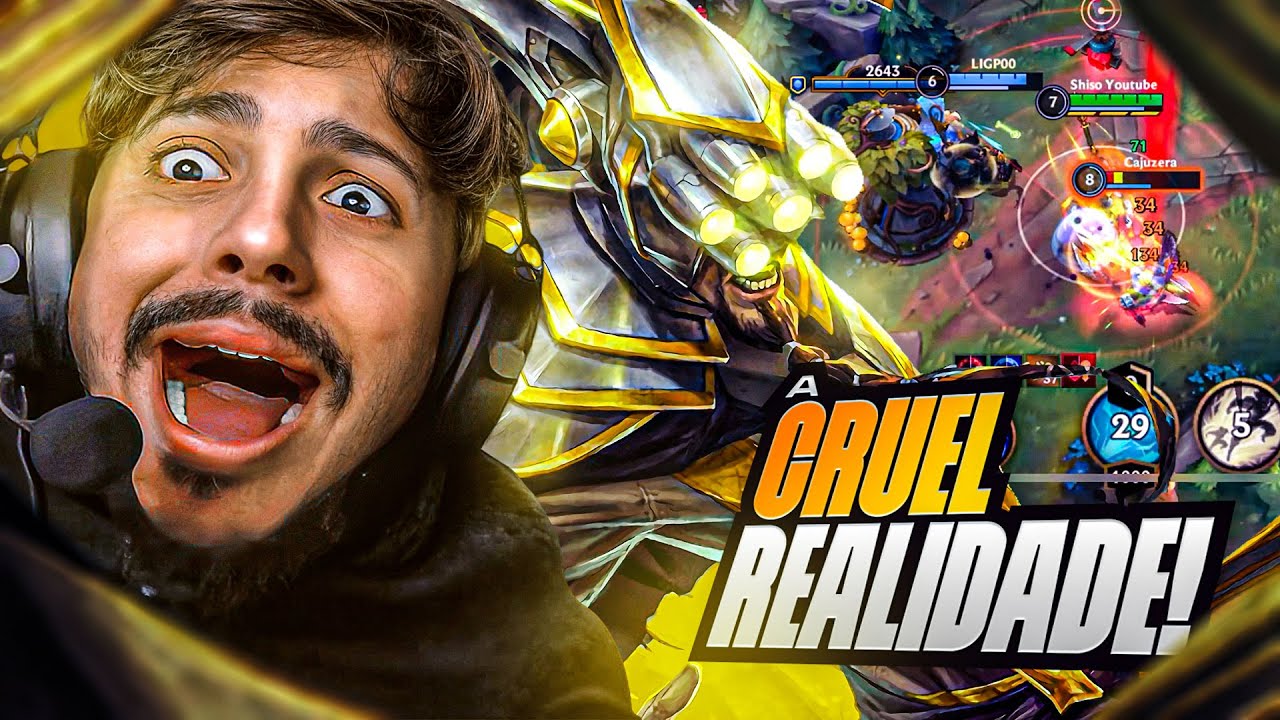 A REALIDADE CRUEL DO WILD RIFT!