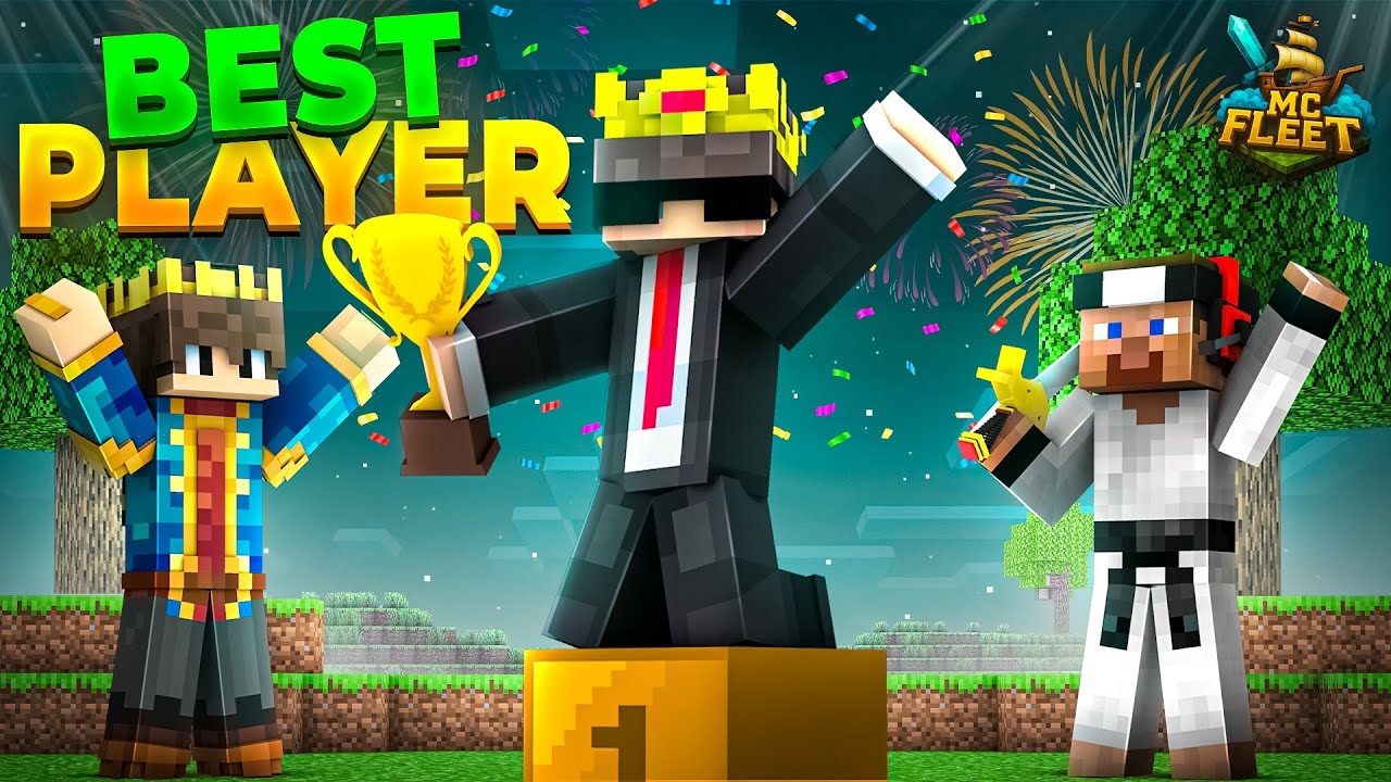 How I Became the BEST PLAYER on GamerFleet's Minecraft Server!