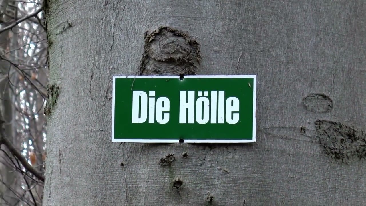 Wandern im Eichsfeld ab der Straße nach Holungen zur Wüstung Wildungen und zurück