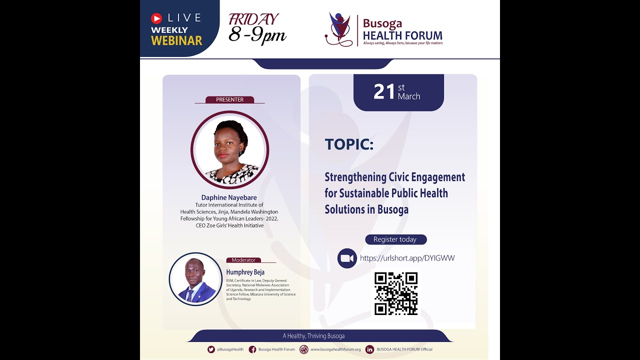 Strengthening Civic Engagement for Sustainable Public Health  Solutions in Busoga