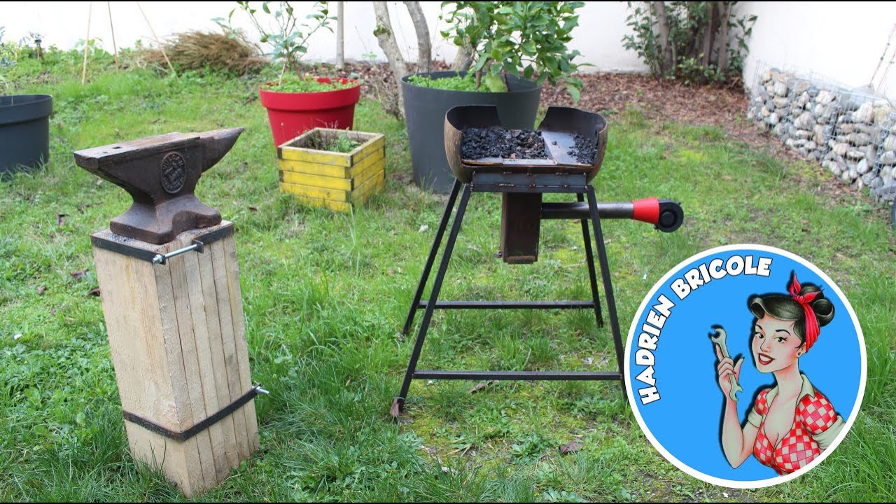 Fabriquer une forge avec de la récupe !