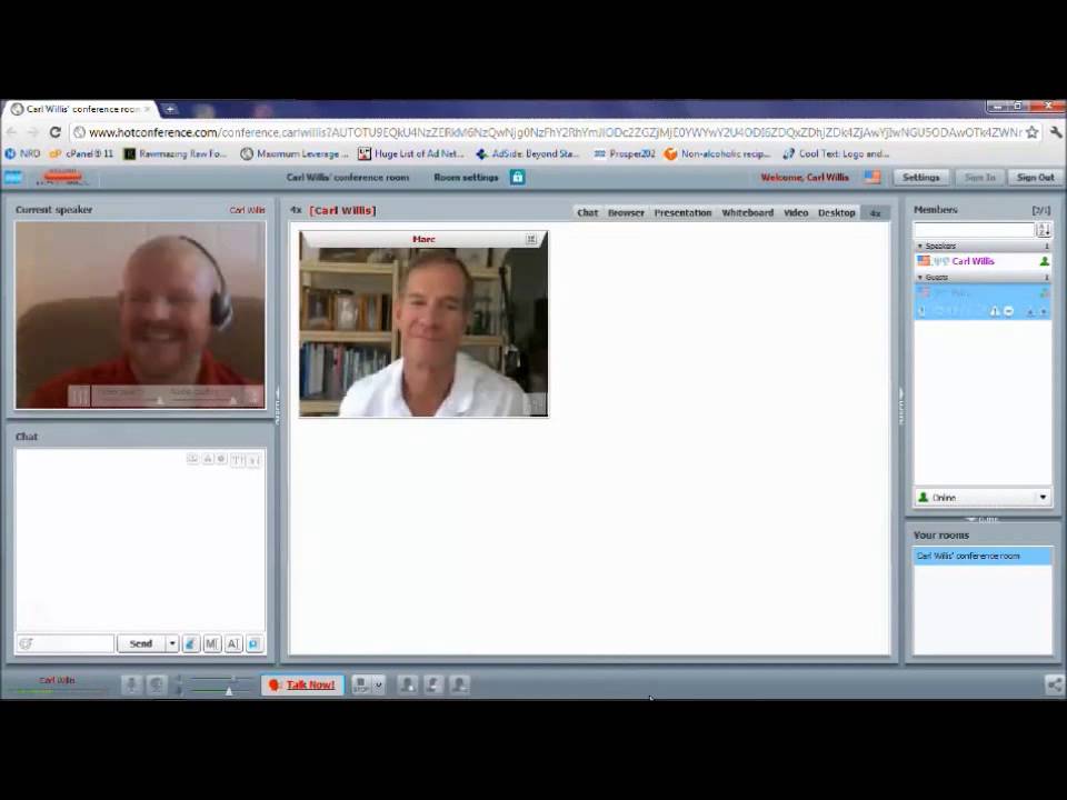 Carl Willis Interview With Marc Barrett