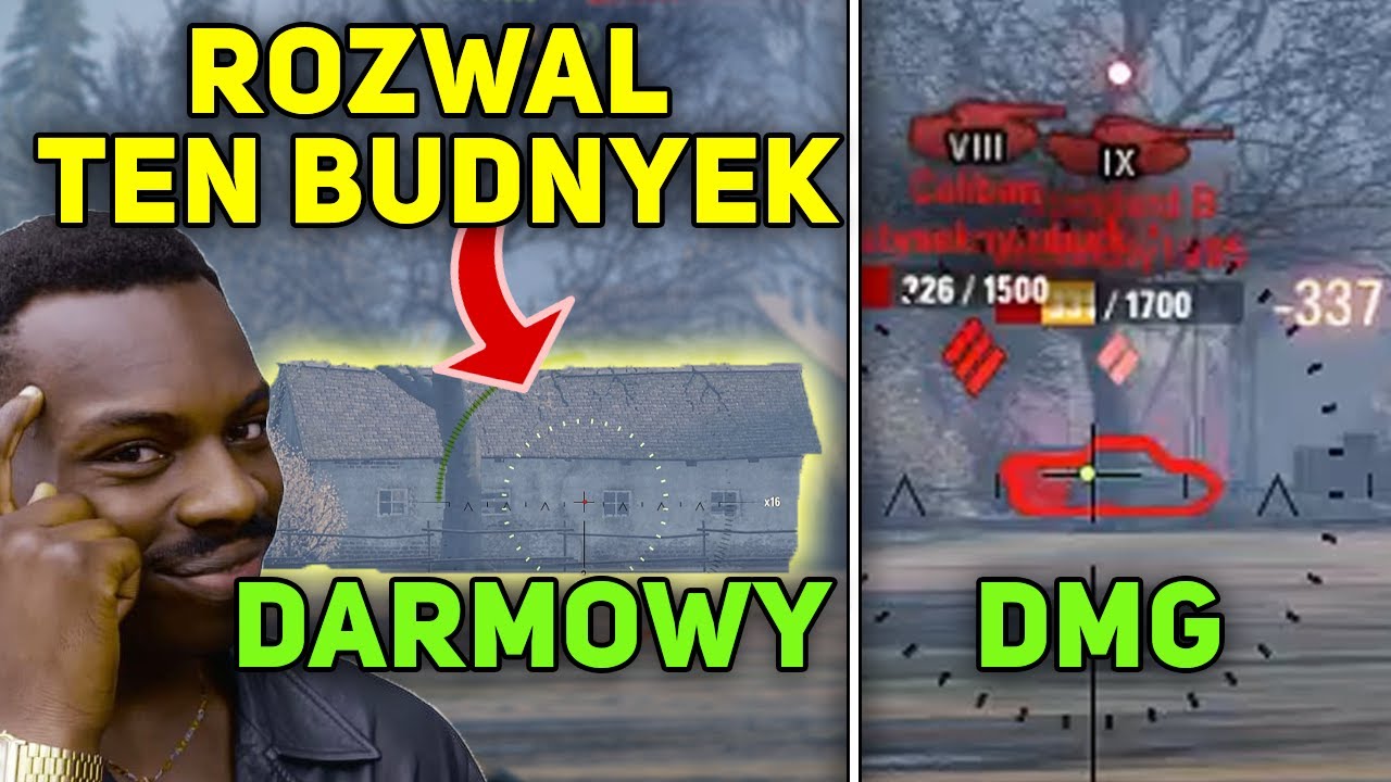NAJLEPSZE MIEJSCÓWKI NA DMG w World of Tanks