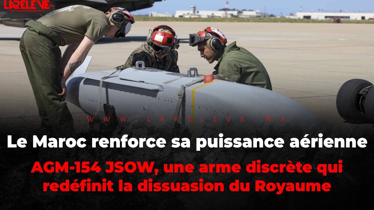 Le Maroc: AGM-154 JSOW, une arme discrète qui redéfinit la dissuasion du Royaume