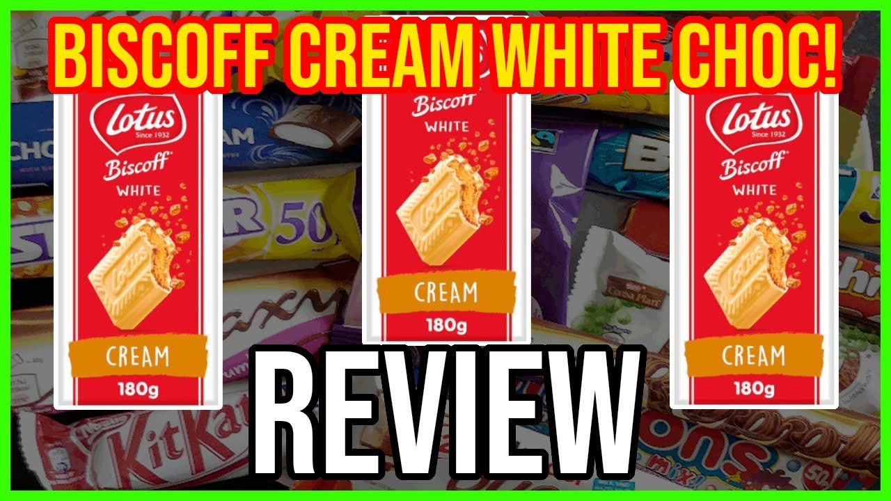 Lotus White Chocolate Bar with Biscoff Cream Review