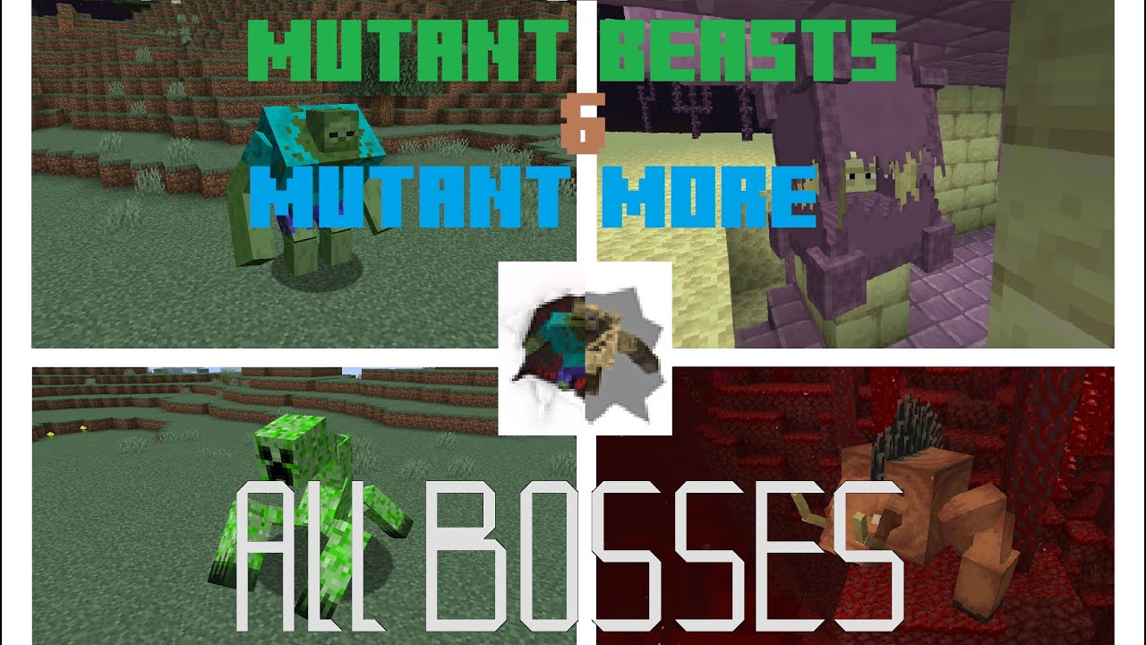 Minecraft Mutant Beasts + Mutant More Mod [] All Bosses