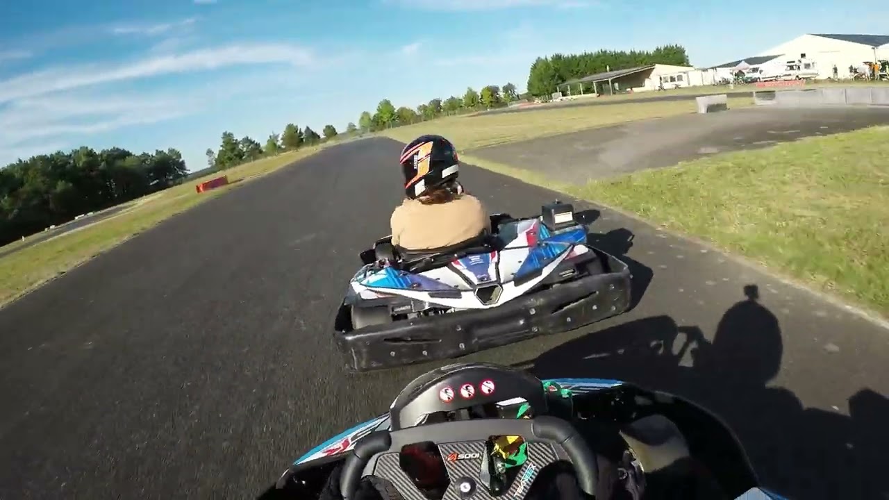 Karting Loisir 86 Session 390cc  chaud chaud chaud ça cogne