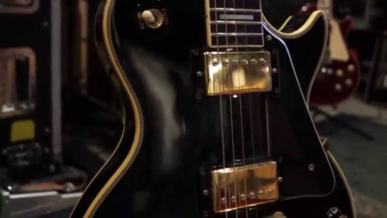 my 1978 Gibson Les Paul Custom (Kalamazoo/USA)