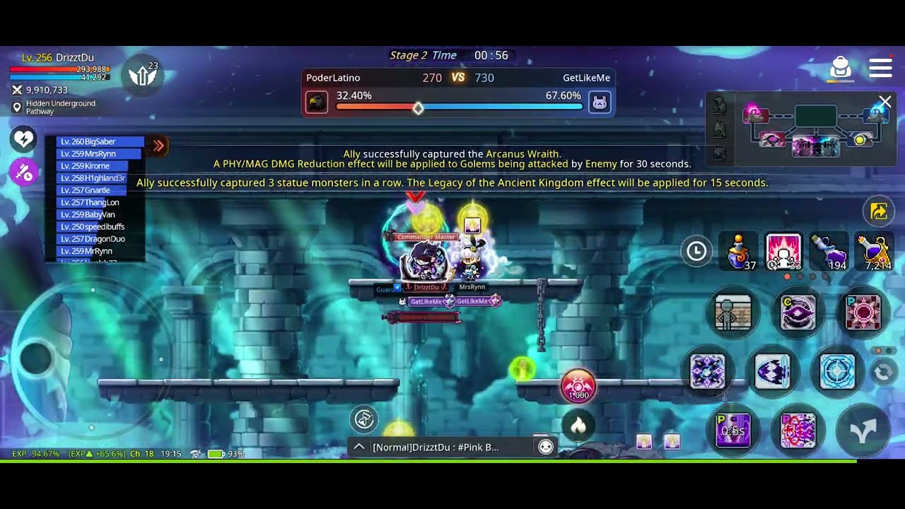 GetLikeMe vs PoderLatino Guild Scramble- 02/07/2026