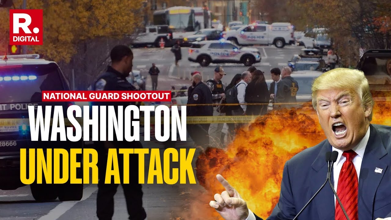 DC Shooting Video: Raw Footage Captures Chaos After National Guard Troops Shot Near White House