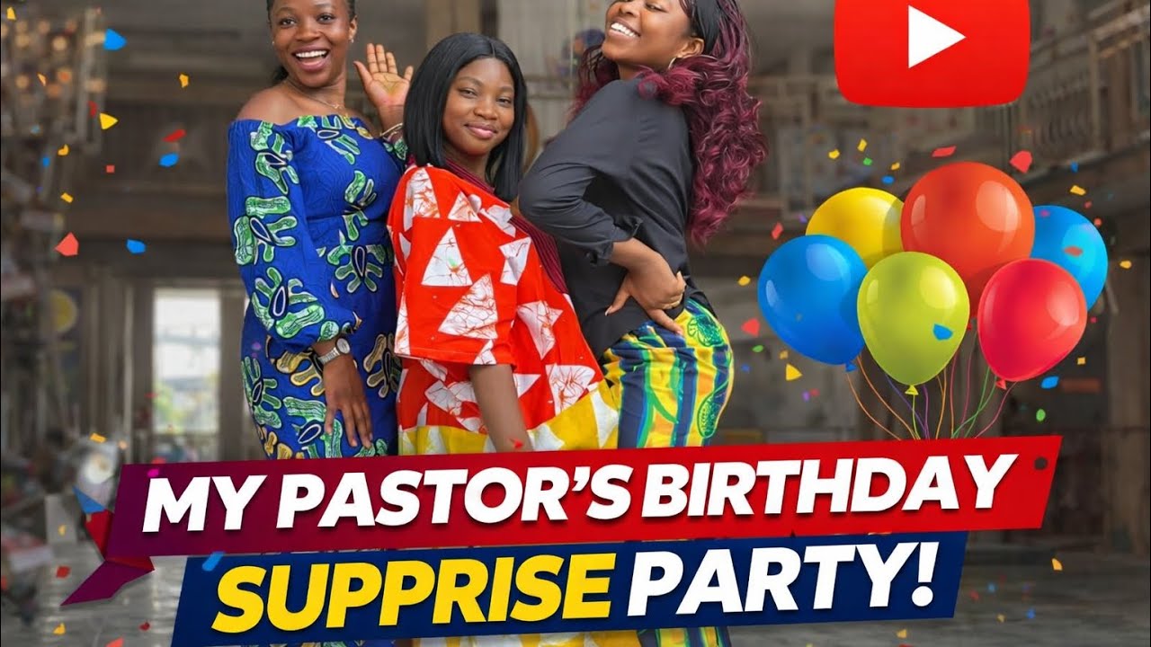 My pastors birthday surprise party  #birthday vlog #suprise  #birthdaysuprise 