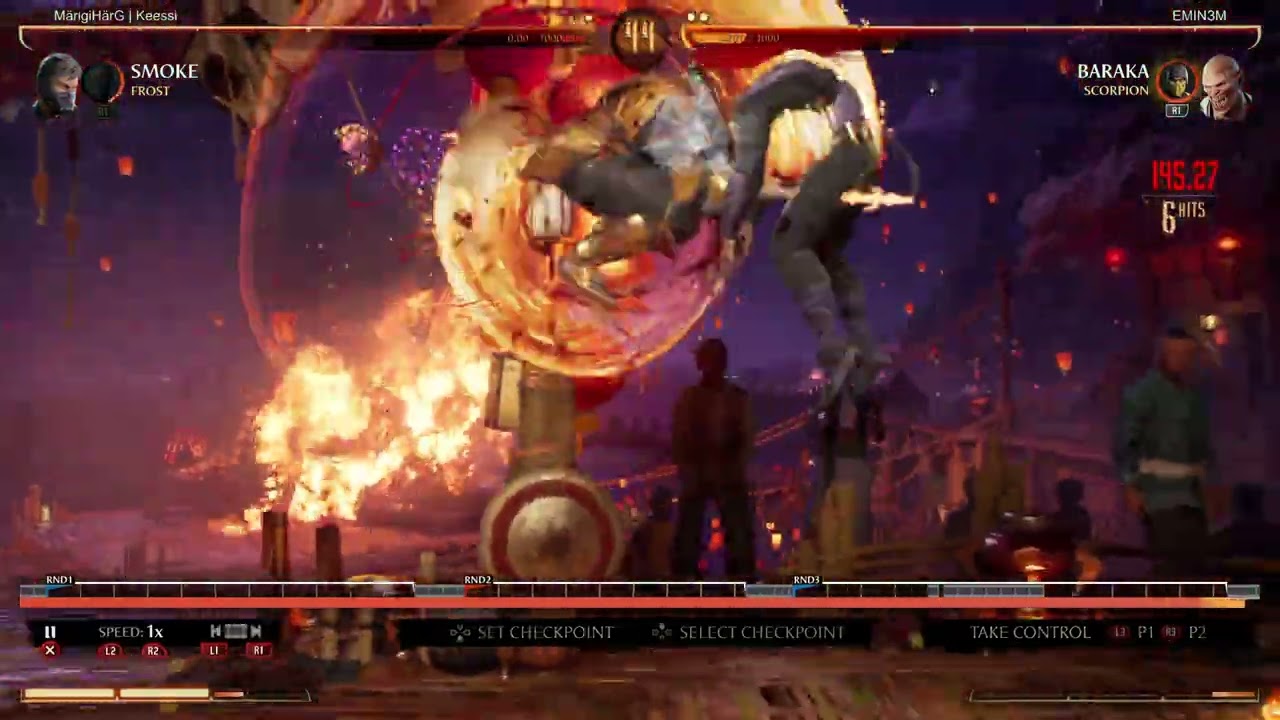 MK1 Ranked VS Smoke player