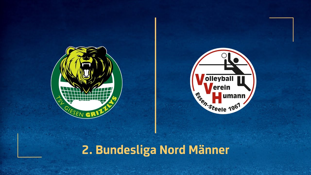 TSV Giesen GRIZZLYS II – VV Humann Essen (2. Volleyball Bundesliga Nord M 25/26)