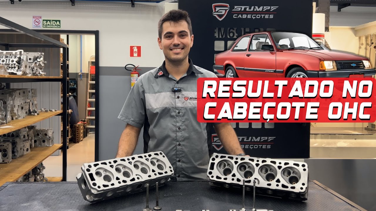 GANHOS NO CABEÇOTE OHC / RETRABALHO NO CABEÇOTE DE CHEVETTE