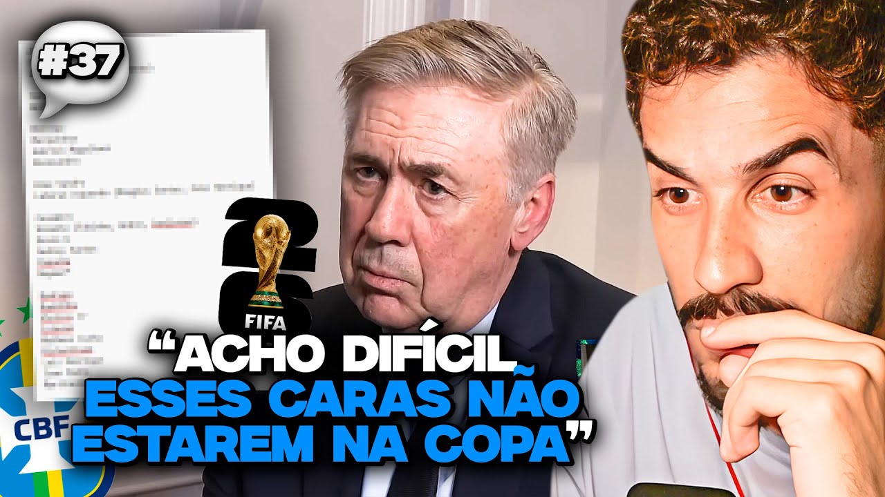 RESENHA SOBRE A COPA, ENTREVISTA DE ANCELOTTI E A POSSÍVEL LISTA DE CONVOCADOS! | ALOU #37