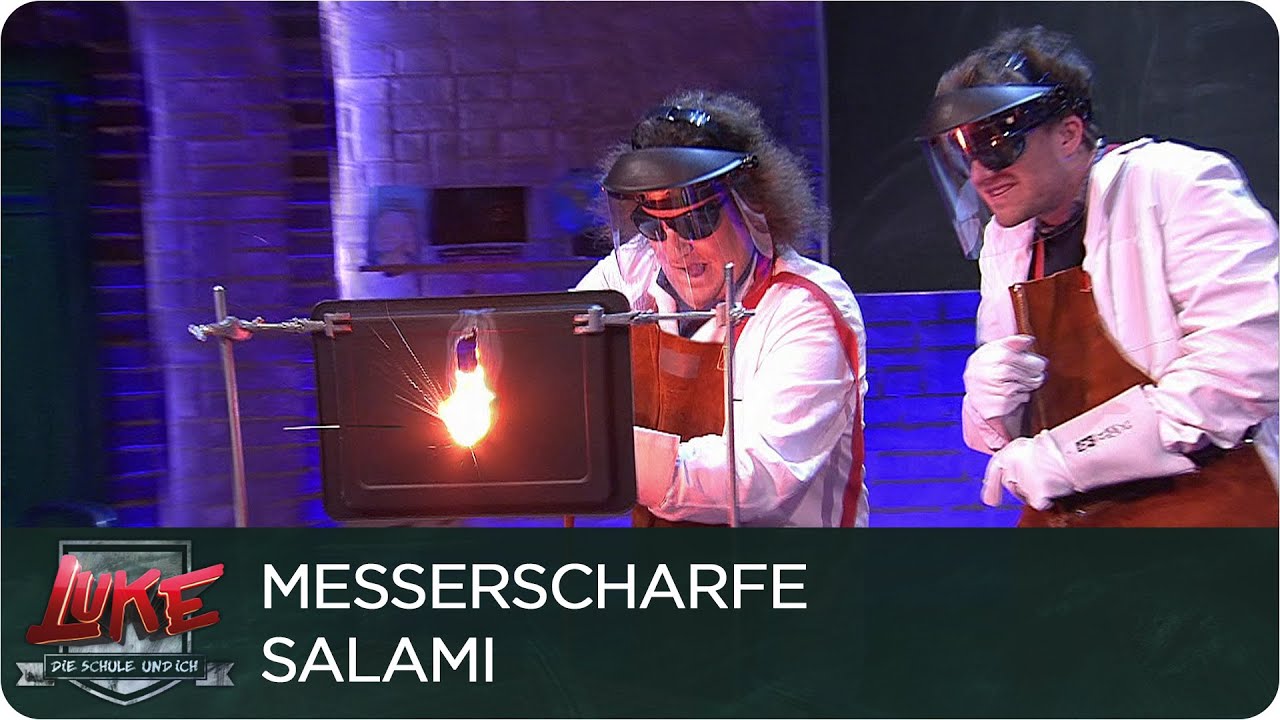 Schweißbrenner aus Salami bauen? | 3. Klasse | LUKE! Die Schule und ich