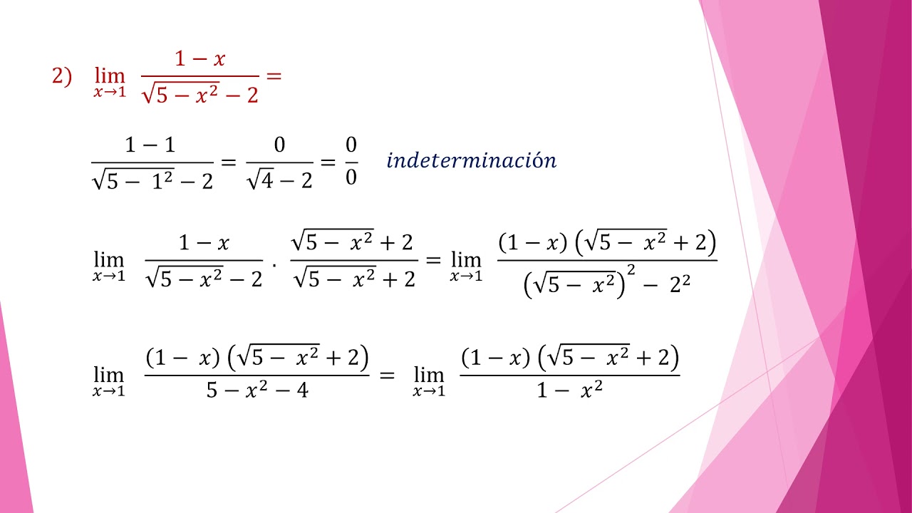 Límites de Funciones Radicales