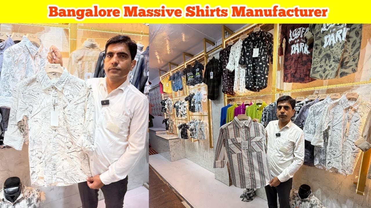 Bangalore Premium Shirts Manufacturer | Bangalore Shirts Manufacturer | Bangalore Shirts Wholesaler