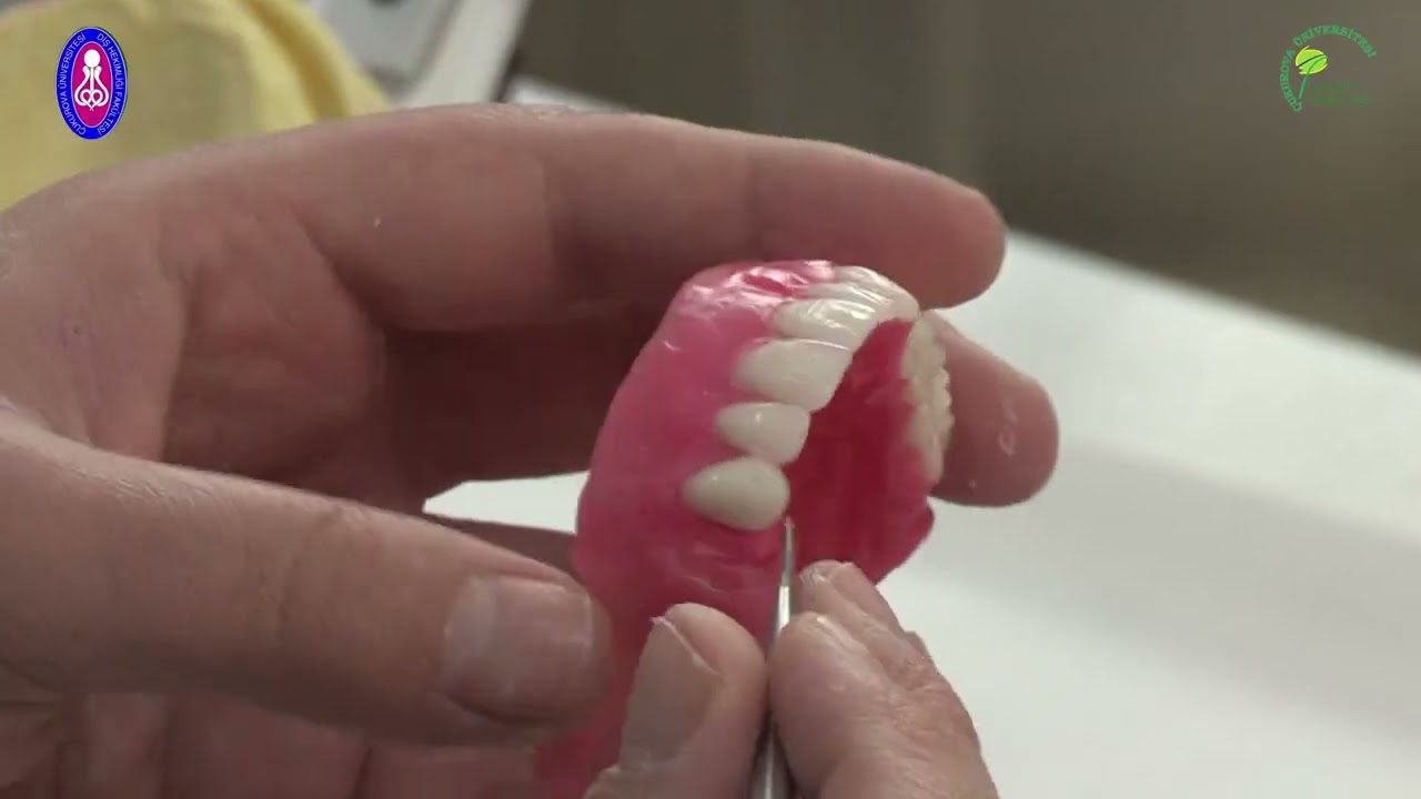 Prof. Dr. Yurdanur Uçar Total Protez Modelaj Demo ( Complete Denture Modeling )