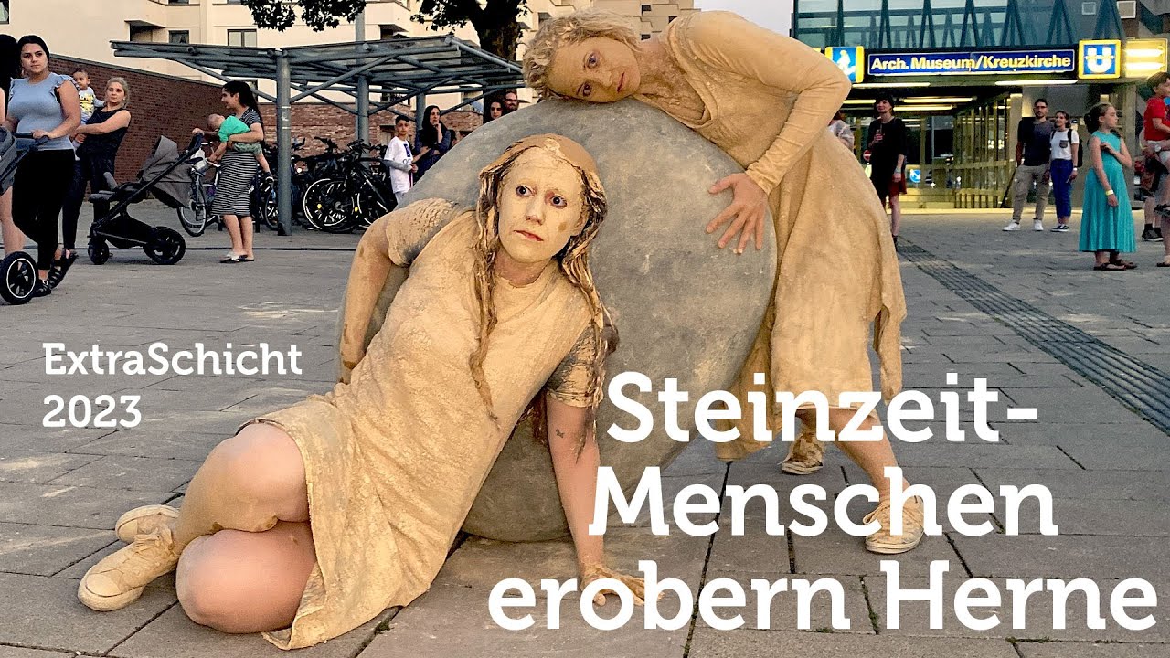 ExtraSchicht: Steinzeitmenschen erobern Museum für Archäologie und Kultur in Herne