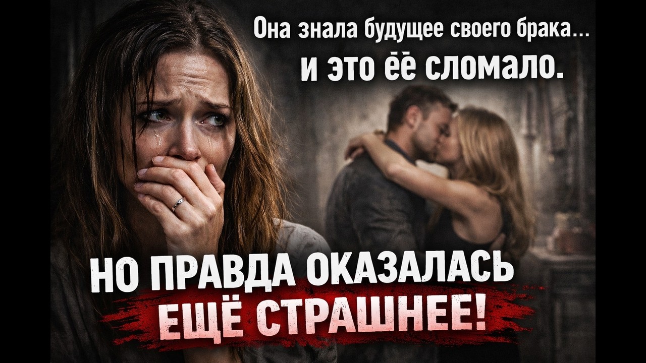 «Она знала будущее своего брака… и это её сломало  Но правда оказалась ещё страшнее»
