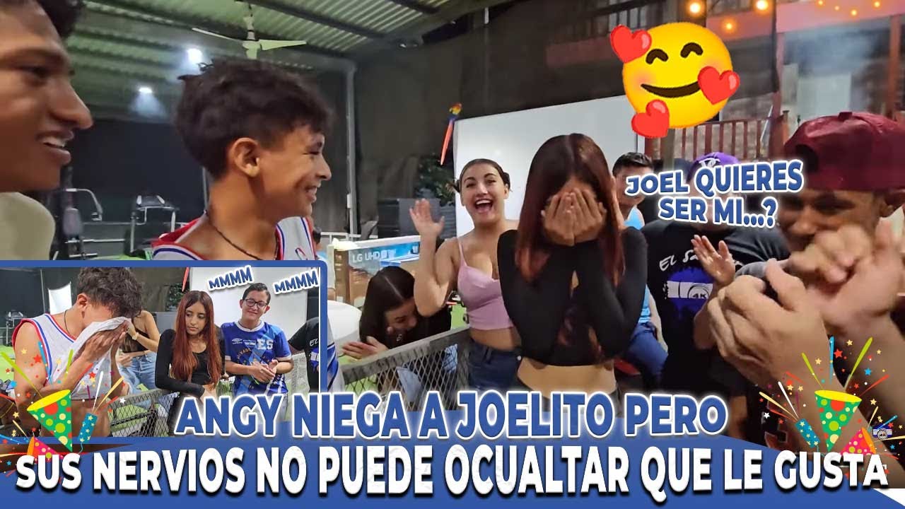 La propuesta que Angy le hizo a Joel... ¿Será que aceptará? Angy no puede ocultar que le gusta.