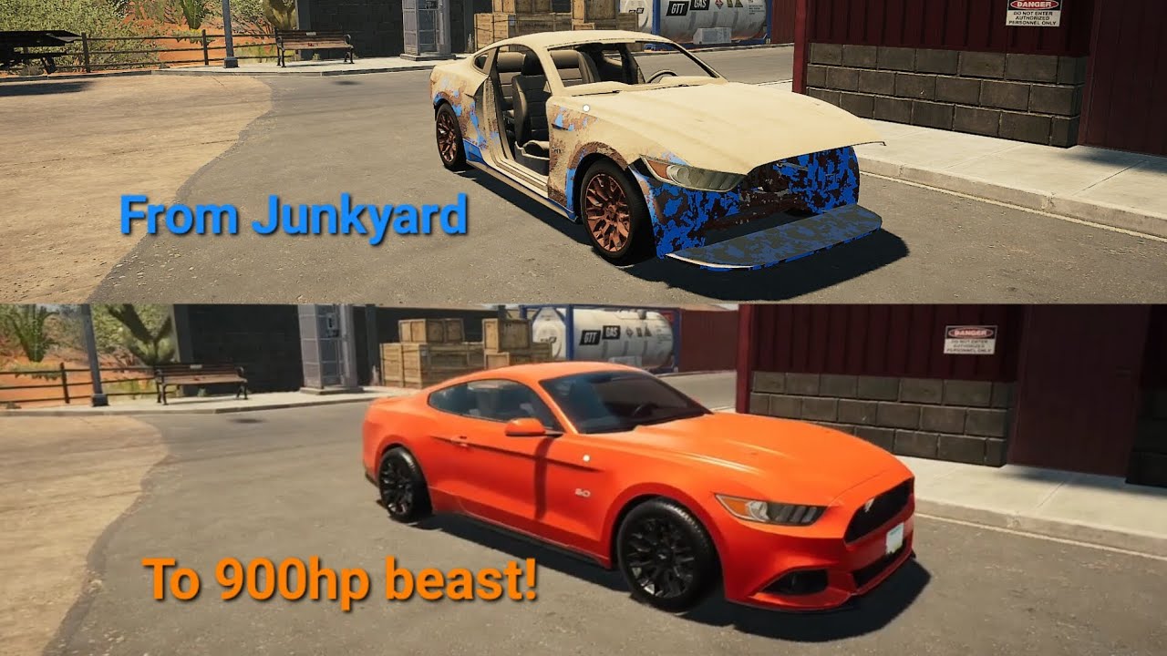 2017 Ford Mustang GT restoration |Car Mechanic Simulator 2021|