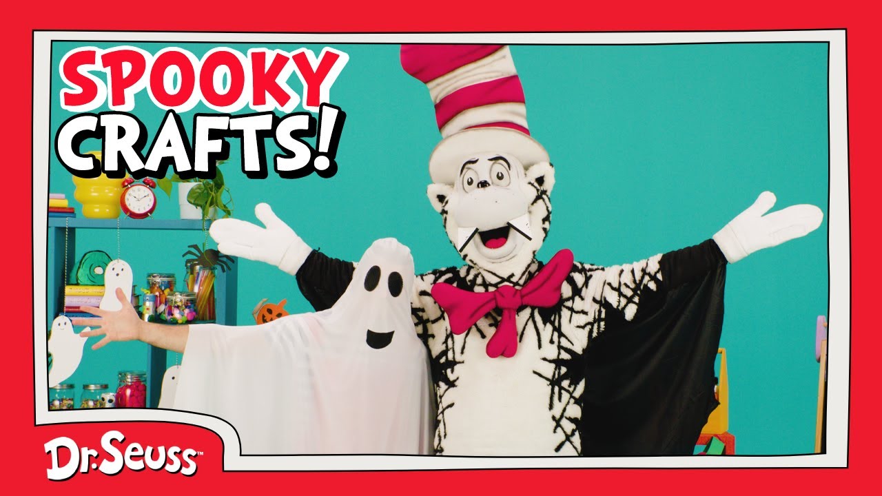 Full Episode: Creepy-Crawly Home-Made Crafts! | Crafty Fun With Cat in the Hat | Halloween