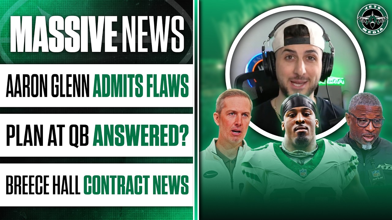 🚨 Jets NEWS: Press Conference Reaction & Aaron Glenn’s BIG Admission