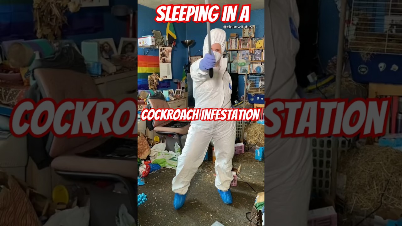 Cleaning a Cockroach Infestation for free!