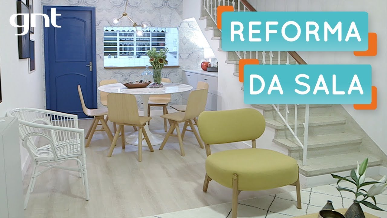 Sala pequena: Reforma com muito estilo | Antes e Depois | Decora | Maurício Arruda