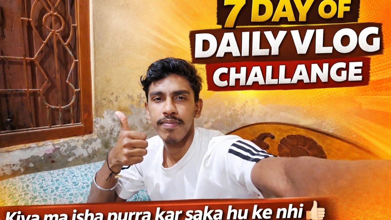 Day 1 of challenging 7 days 👍🏻 || Kiya ma Isha complete kar sakhunga ke nhi 