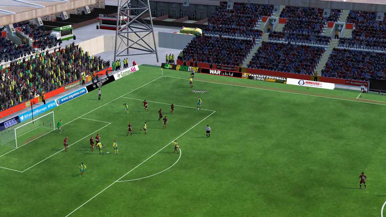 FM16 | Jonny Howson Rabona Assist