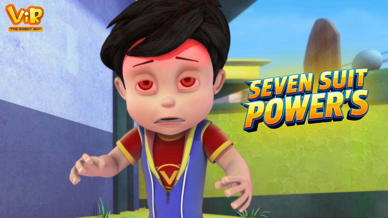 Vir The Robot Boy : Robo Vir Par Hua Jaadui Bhoot Ka Hamala | Seven Suit | Robot Cartoon for kids