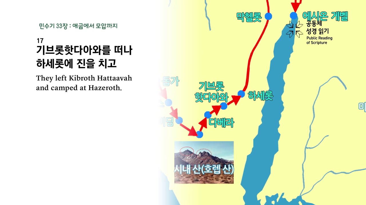 민수기 33장