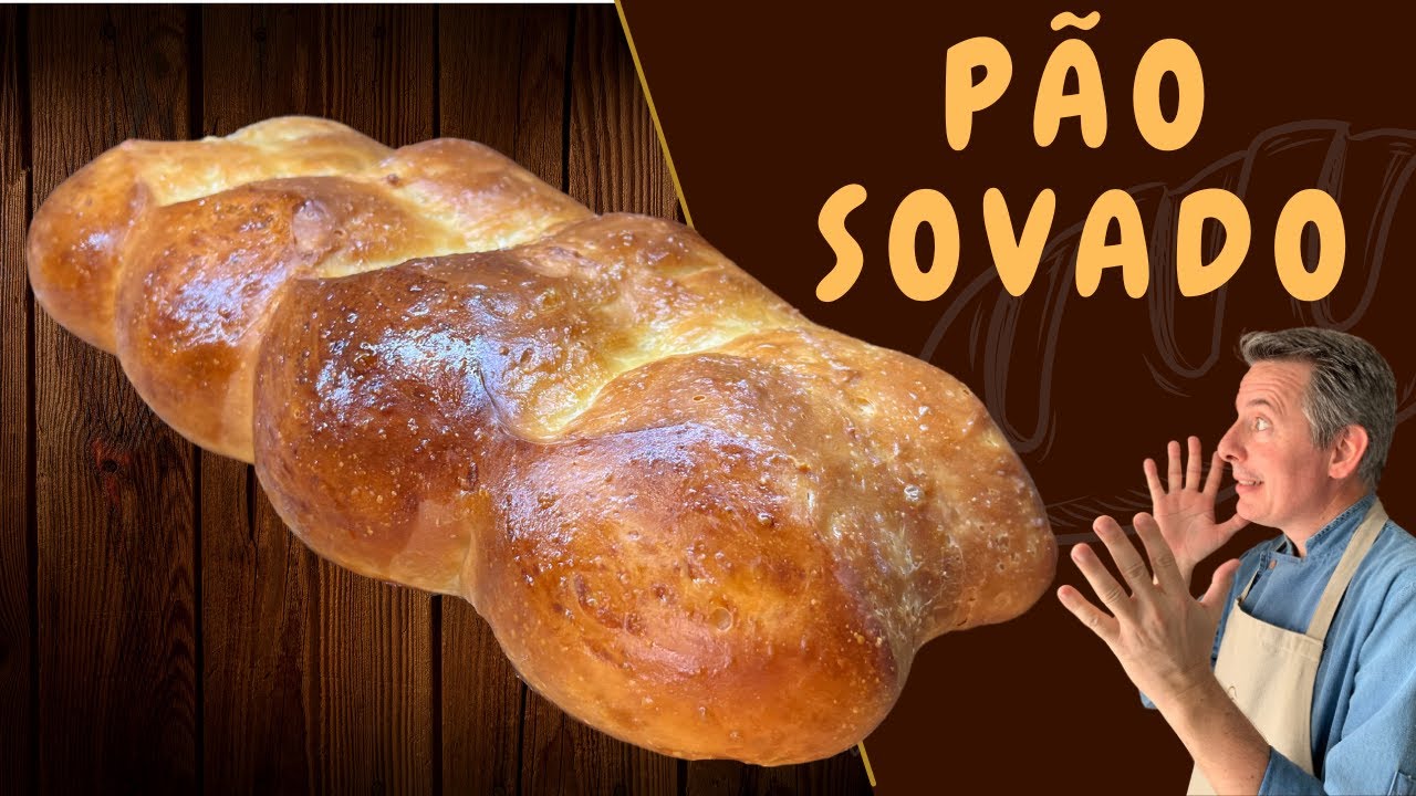 O famoso PÃO SOVADO: macio, úmido e um clássico da panificação !!!