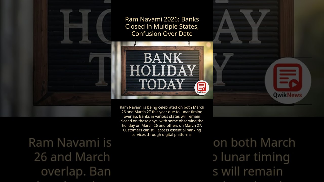 Ram Navami 2026: Banks Closed, Confusion Over Date