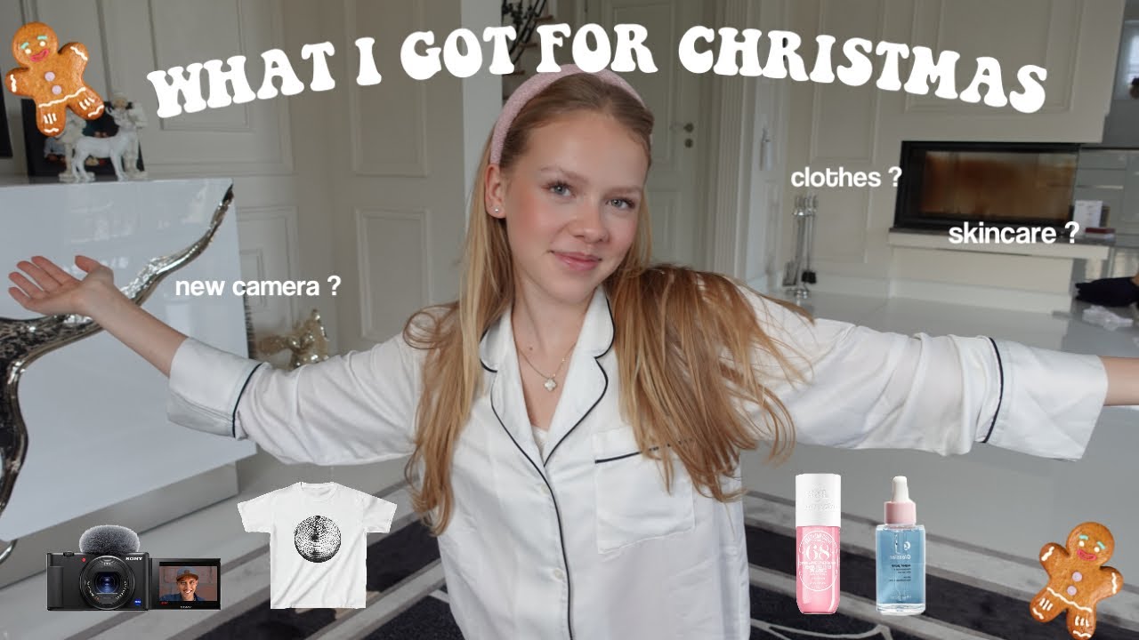 what I got for christmas *2023* ❄️🎀 ( a new camera ? clothes ? skincare ? .. )