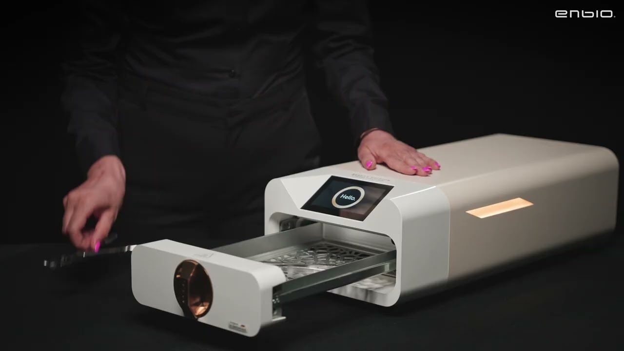 Enbio S Beauty Edition - small autoclave for beauty salons